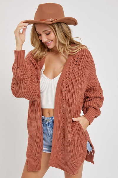 Fall Feels Cardigan (sizes 2X & 3X)