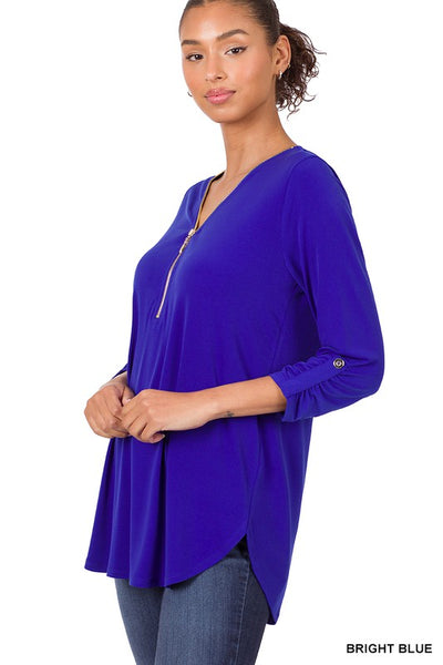 Beverly Half Zip Top