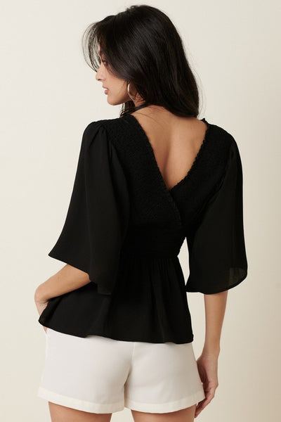 Presley Peplum Top