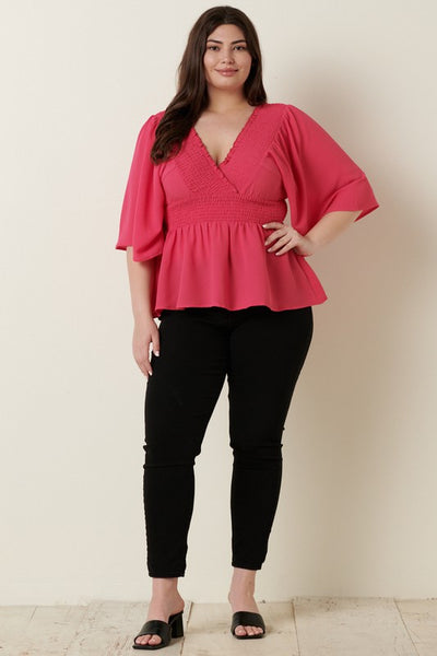 Presley Peplum Top