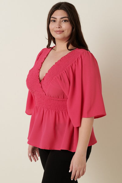 Presley Peplum Top