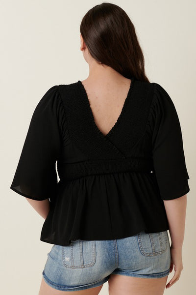 Presley Peplum Top