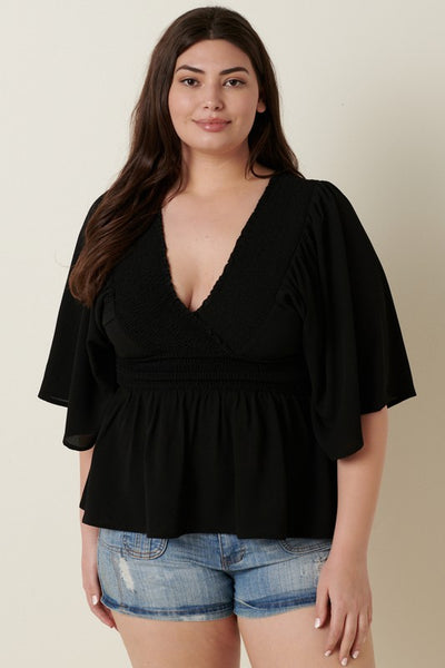 Presley Peplum Top