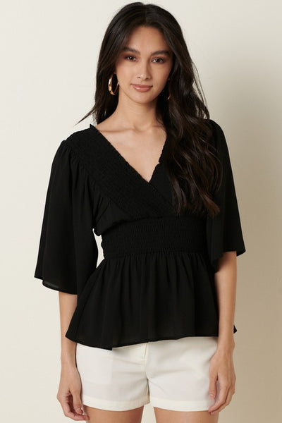 Presley Peplum Top