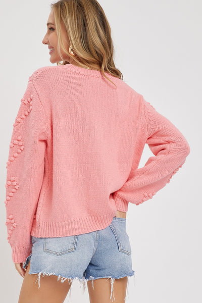 Wear Your Heart On Your Sleeve Sweater