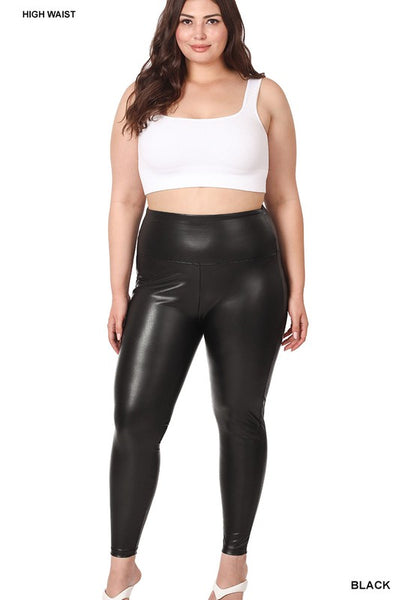 Leather Front Panel Leggings With Pockets | International Society of  Precision Agriculture
